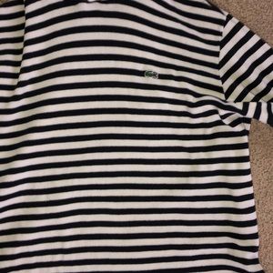 Lacoste striped hoodie